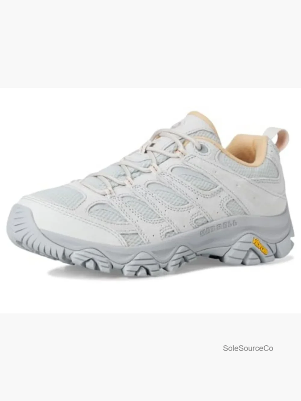 Pig suede leather hiking shoes with Vibram outsole